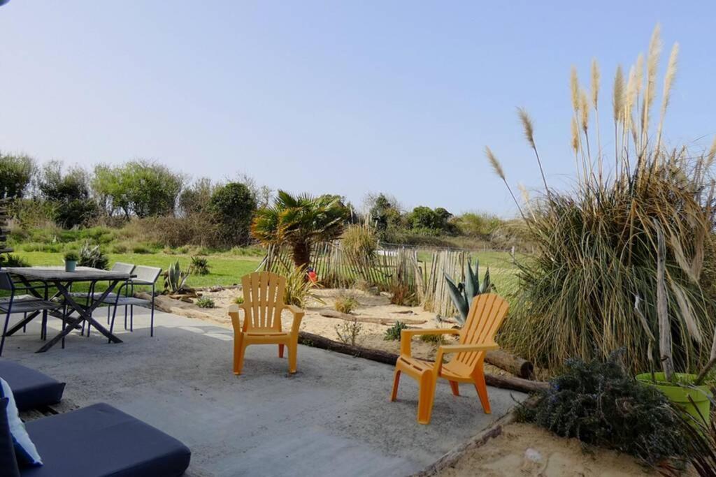 Maison Au Pied Des Dunes, 200M De La Plage Montmartin-sur-Mer Exterior foto